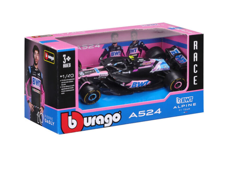 Bburago BWT Alpine A524 1:43 (2024) #10 Pierre Gasly 